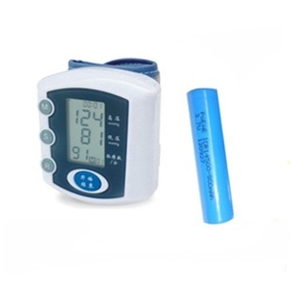 3.7V 1800mAh血压测验仪锂电池